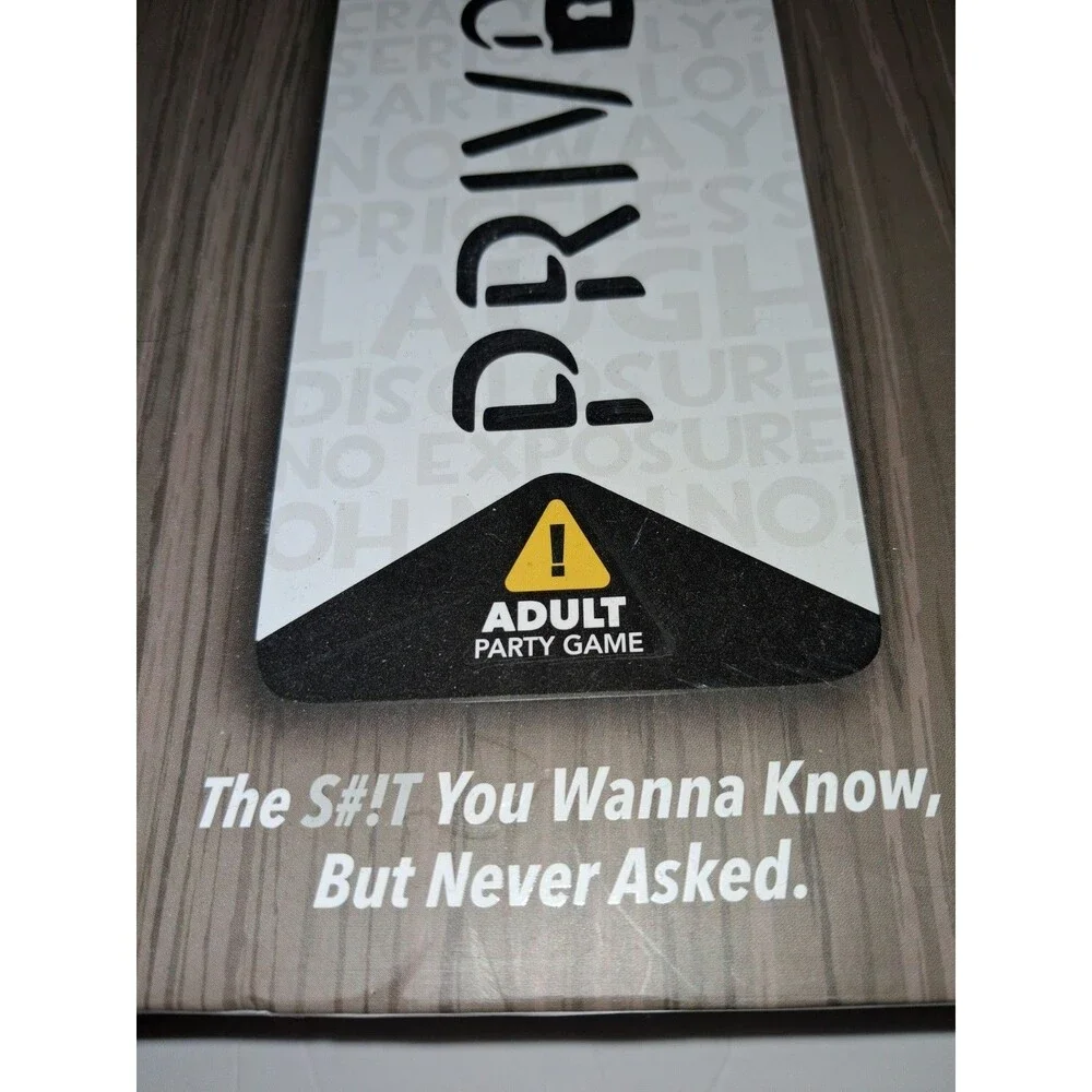 Privacy Adult Party Game Complete USAopoly 2018 Ages 18+ Funny Game Night